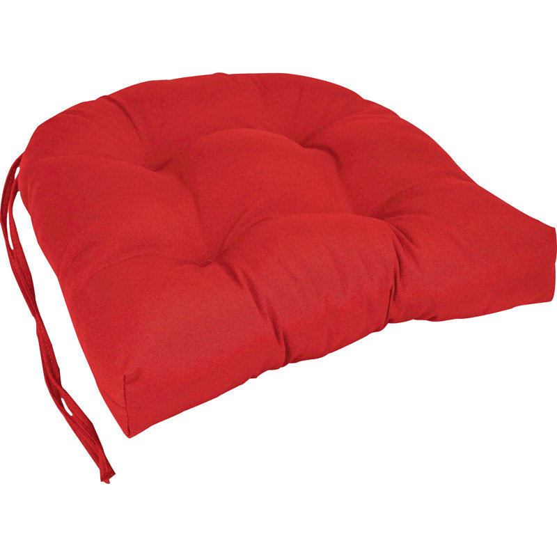 IndoorDining Chair Cushion, Red