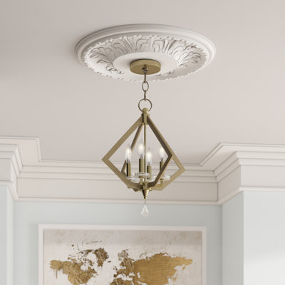 Djanae 4 - Light Dimmable Geometric Chandelier