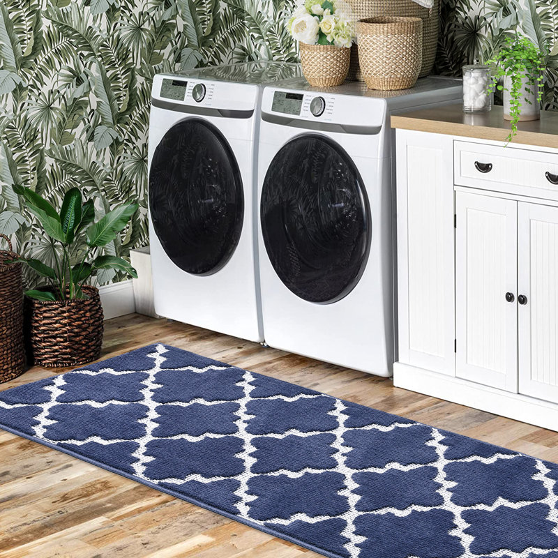 Tapis Timmey avec envers antidérapant, Tapis de couloir 2 pi x 6 pi