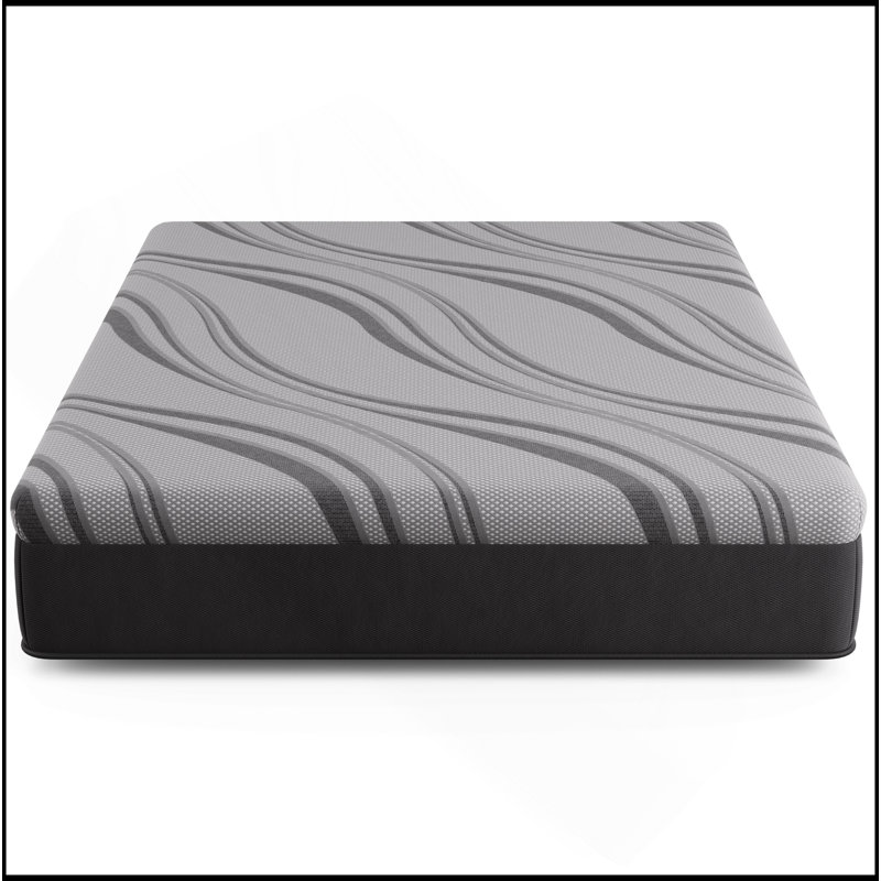 Mousse viscoélastique imprégnée de gel Diamond Pro Ultra Cooling, Lit simple, 12"