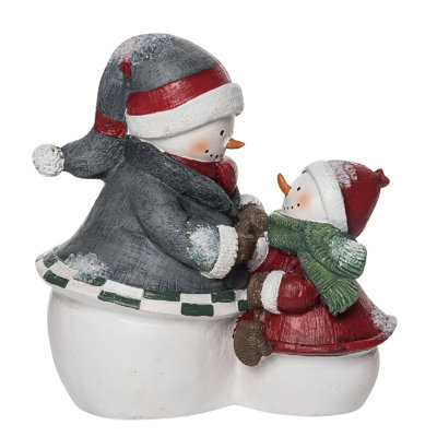 Figurine matelassée d'amis bonhomme de neige