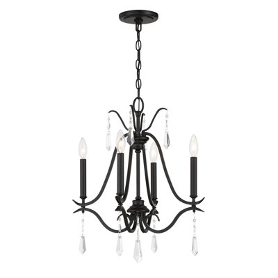 4 - Light Dimmable Empire Chandelier