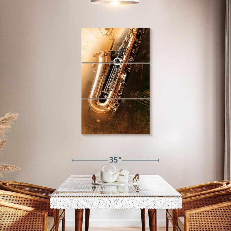 Abarca Saxophone Symphony, 32" H x 20" W