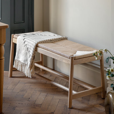 Keziah Solid Wood Storage Bench