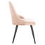 Chaise d'appoint en velours Milani-651333659