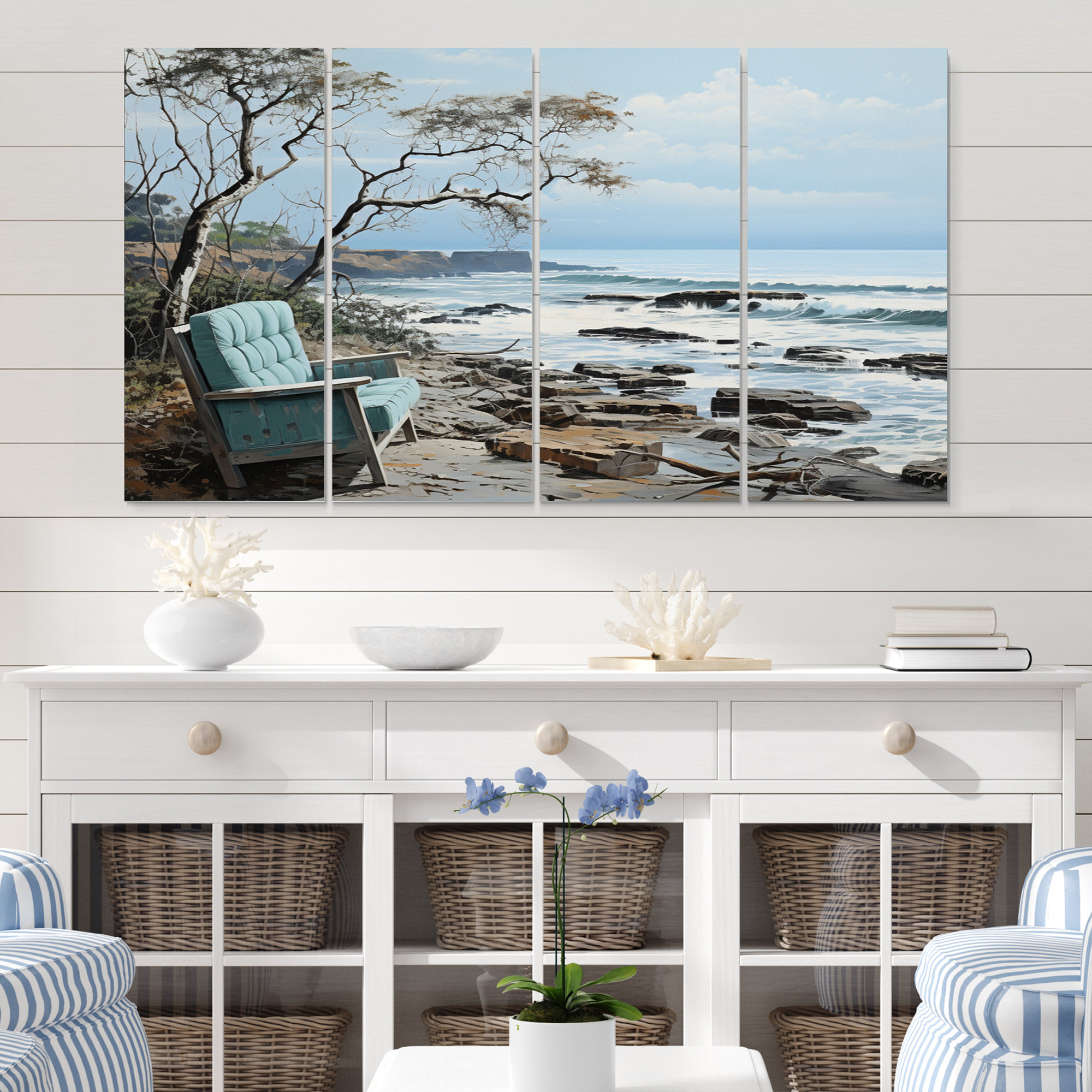 Design Art Coastalwindows Windows To The I - Nautical & Beach Wall Art ...