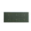Meuble-lavabo mural simple 48 po avec lavabo flottant vert
