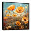 Jaune et vert Poppy Meadows 1 - coquelicots, art mural-665580422-665580417