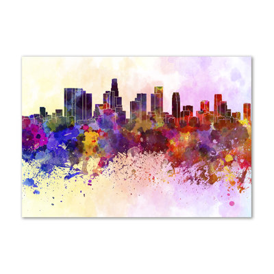 Los Angeles Colors - No Frame Print on Canvas