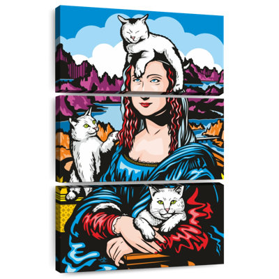 Ketti Mona Lisa avec chats