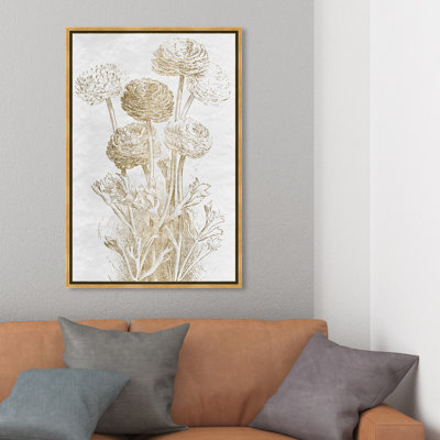 " Dahlia Sketch Border "