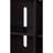 Geranio Metallic Silver & Walnut Finish Console Cabinet