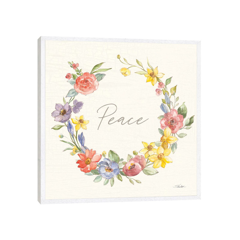 Happy Easter V by Silvia Vassileva - Gallery-Wrapped Canvas Giclée on Canvas, 66.04 cm H x 66.04 cm W, White Framed