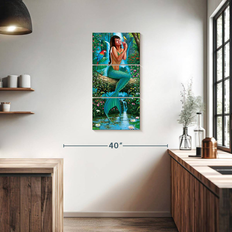Terre d'enchantement, 38" H x 18" W