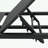 metal frame Chaise Lounge with adjustable back-8888936