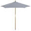 Parasol en bois Jesolo de 2,3 m-2040093309