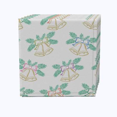 Ellias Cotton Abstract Square Napkin