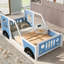 Classic Car-Shaped Platform Bed with Wheels-115901115-115901116