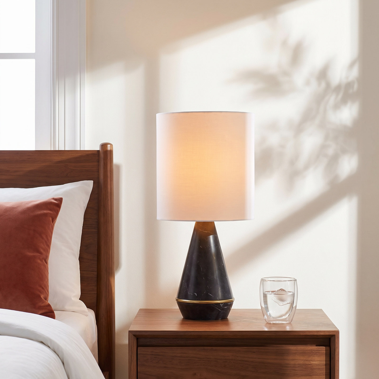 Gabrielle Genuine Marble Table Lamp