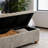 60.2" W Upholstered Tufted End Of Bed Bench, Storage Ottoman Bench-17295260
