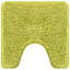 Microfiber Small Bath Mat Rectangular Contemporary-2057834655