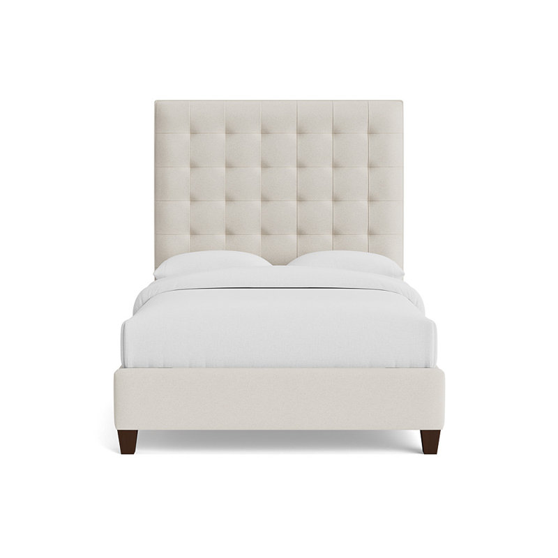 Bed, Queen, Performance Boucle - Cream, Sienna
