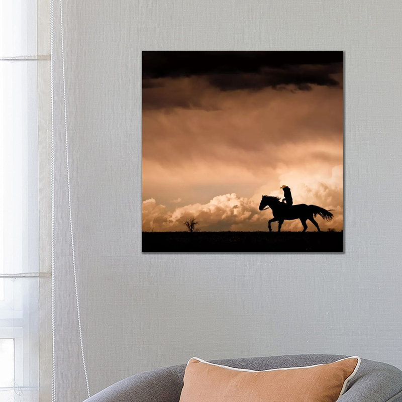 Ride The Storm #2 by Dan Ballard - Wrapped Canvas Print, 66.04 cm H x 66.04 cm W x 3.175 cm D