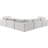 Isshak Velvet L-Shaped Sectional Reversible-87141434