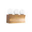 Sinclair 12-in Black dimmable LED Bathroom Vanity Light-699690571-699690568