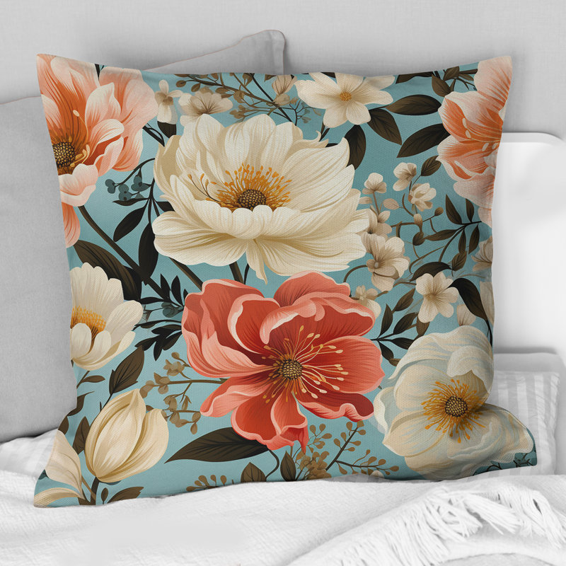 Coussin Boho, H 16 po x l 16 po