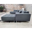 Canapé modulaire en microfibre avec repose-pieds Behadil-215865947-215865944