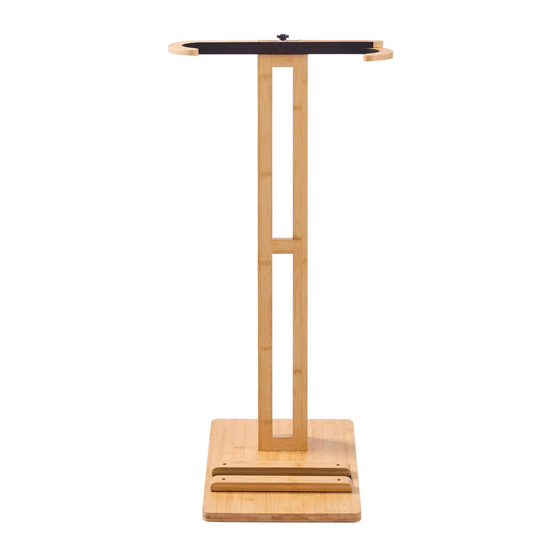 Support de planche de surf vertical, support de planche de surf en bois pour le rangement et la présentation, organisateur de support de planche réglable et autoportant avec rembourrage, pour planche de planche à neige, planche à neige, planche à voile, planche courte, skis