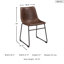 Chaise d'appoint rembourrée Ashtin-1046484396