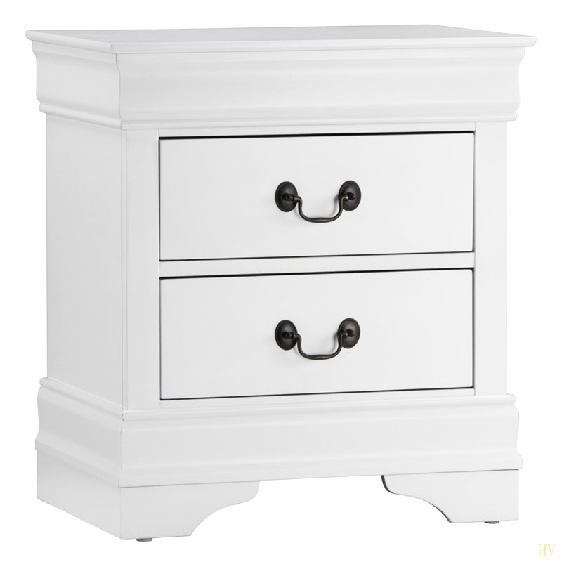 Table de chevet à conception traditionnelle 1pc