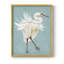Heron Plumage III, reproduction encadrée - bois massif-1115268698