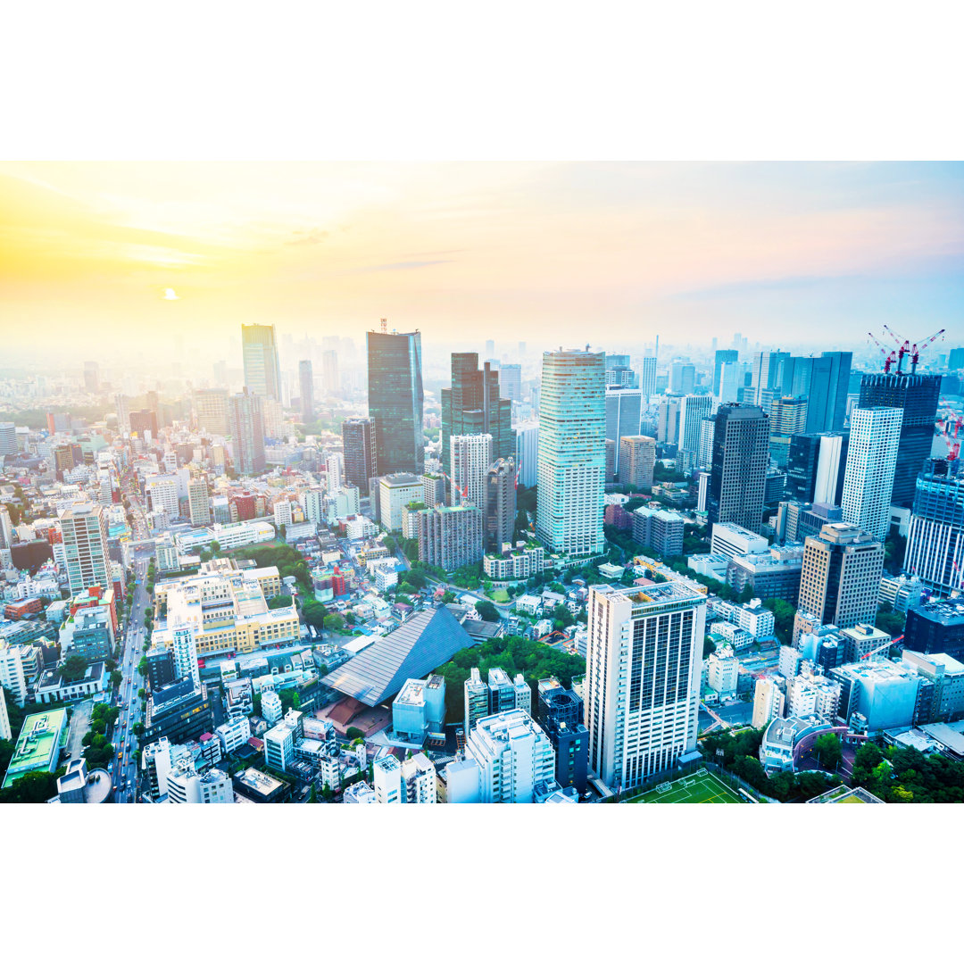 Tokyo - Kunstdrucke auf Leinwand