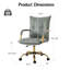 Gedrie Modern Faux Leather Swivel Office Chair-607770466-647542785