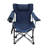 Outdoor Camping Chairs Folding/Portable/Adjustable Reclining Chair(Three-Level Adjustment), Side Pockets & Cup Holder,Carry Bag,Dark Blue