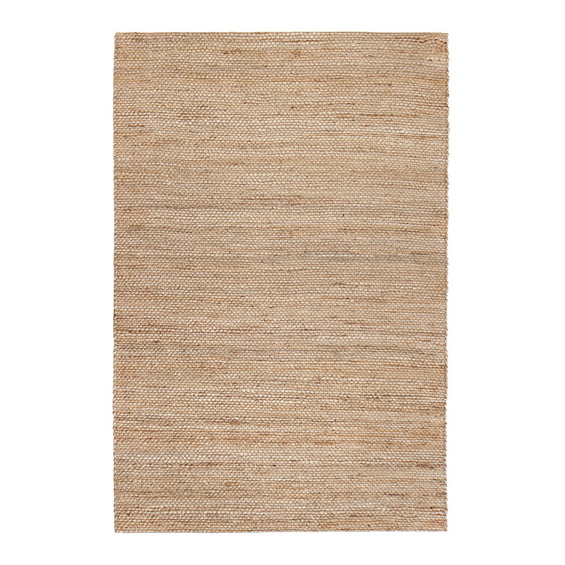 Canaan Rectangle Jute / Sisal Hand Woven Area Rug, Rectangle 152 x 213cm
