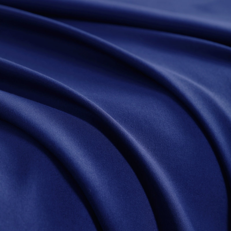 3PC 1800 Series Soft Microfiber Sheet Set, Twin Sheet Set with 1 Pillowcase, Navy Blue
