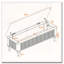 Banc de rangement avec repose-pieds 50,8 pouces-547556006