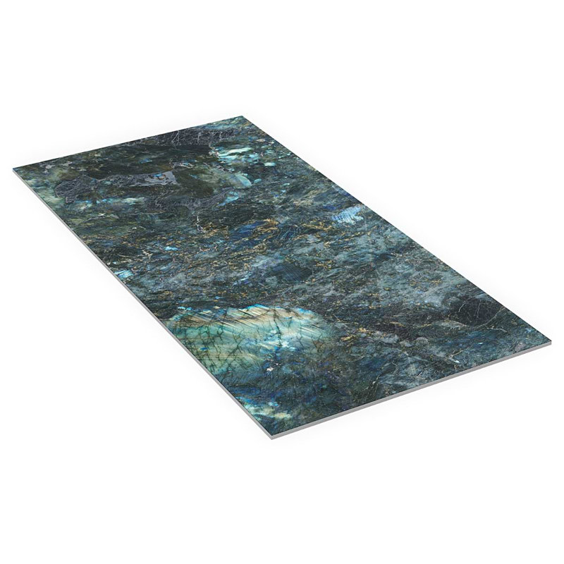 Jewel Onyx 24X48 Polished Porcelain Tile, Labrodorite