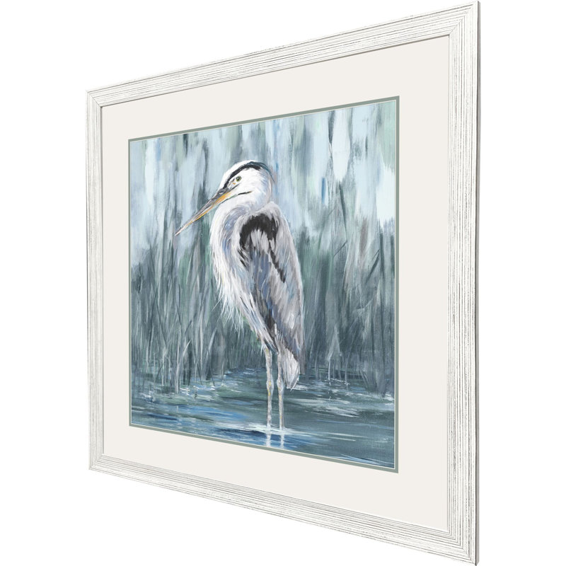 «Still Still Heron II», art encadré