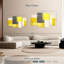 Avery jaune et gris abstrait-108837220