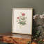 Imprimé floral rétro CLX III - impression encadrée-458933839-458933838
