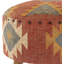 Tabouret décoratif en bois massif Caruthers