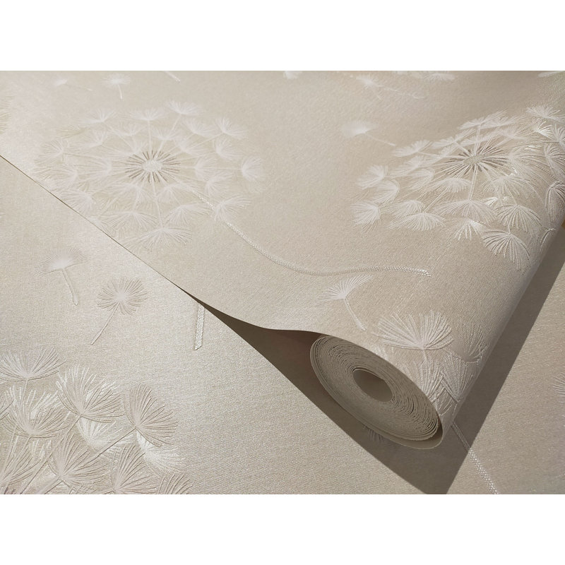 Papier peint texturé non tissé non tissé Dove Pi., Beige