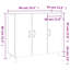 Colvell 90cm Sideboard-1994596149