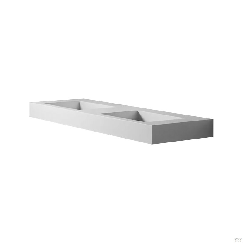 Stone Resin Solid Surface Bathroom Vanity Basin Sink