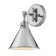 Arti 7.75-in Swing Arm Single Light Wall Sconce with On/Off Switch